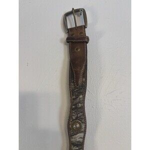 Nocona Men's Mossy Oak Camo 12 Gauge Shotgun Shell Belt camouflage Size 40